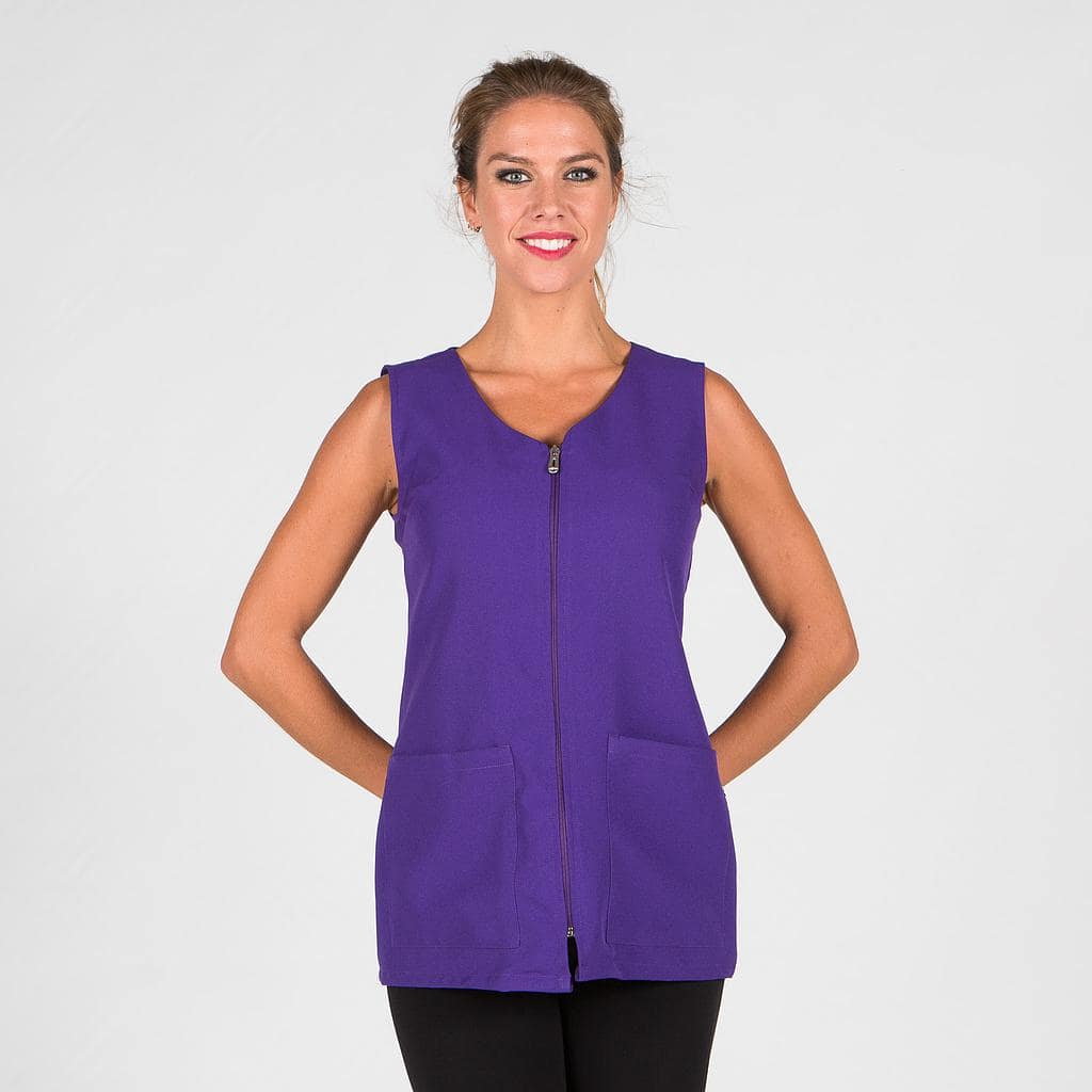 Blusa morado sanidad y limpieza