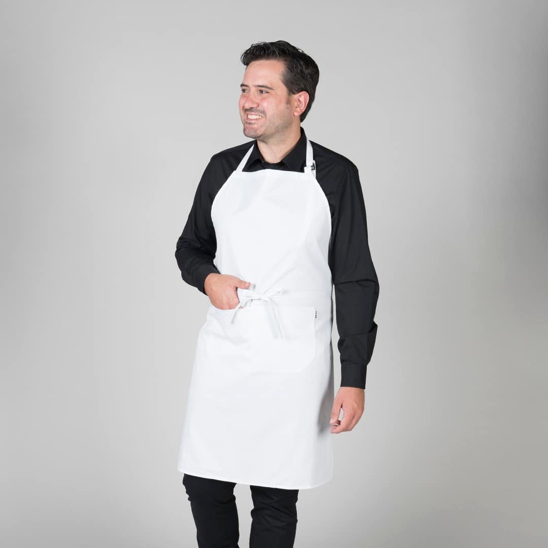 DELANTAL CON PETO Y BOLSILLO 90x75 CM SARGA (116BC0) - Imagen 3