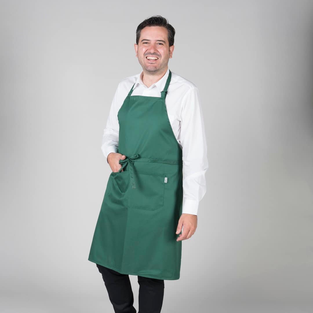 DELANTAL CON PETO Y BOLSILLO 90x75 CM SARGA (116BC0) - Imagen 14