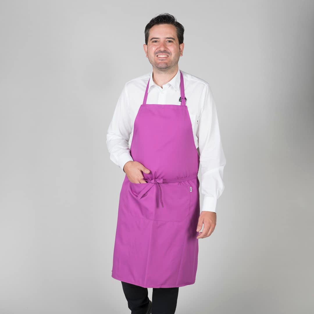 DELANTAL CON PETO Y BOLSILLO 90x75 CM SARGA (116BC0) - Imagen 15