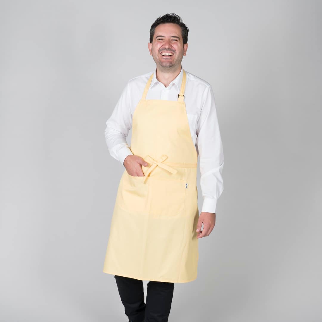 DELANTAL CON PETO Y BOLSILLO 90x75 CM SARGA (116BC0) - Imagen 17