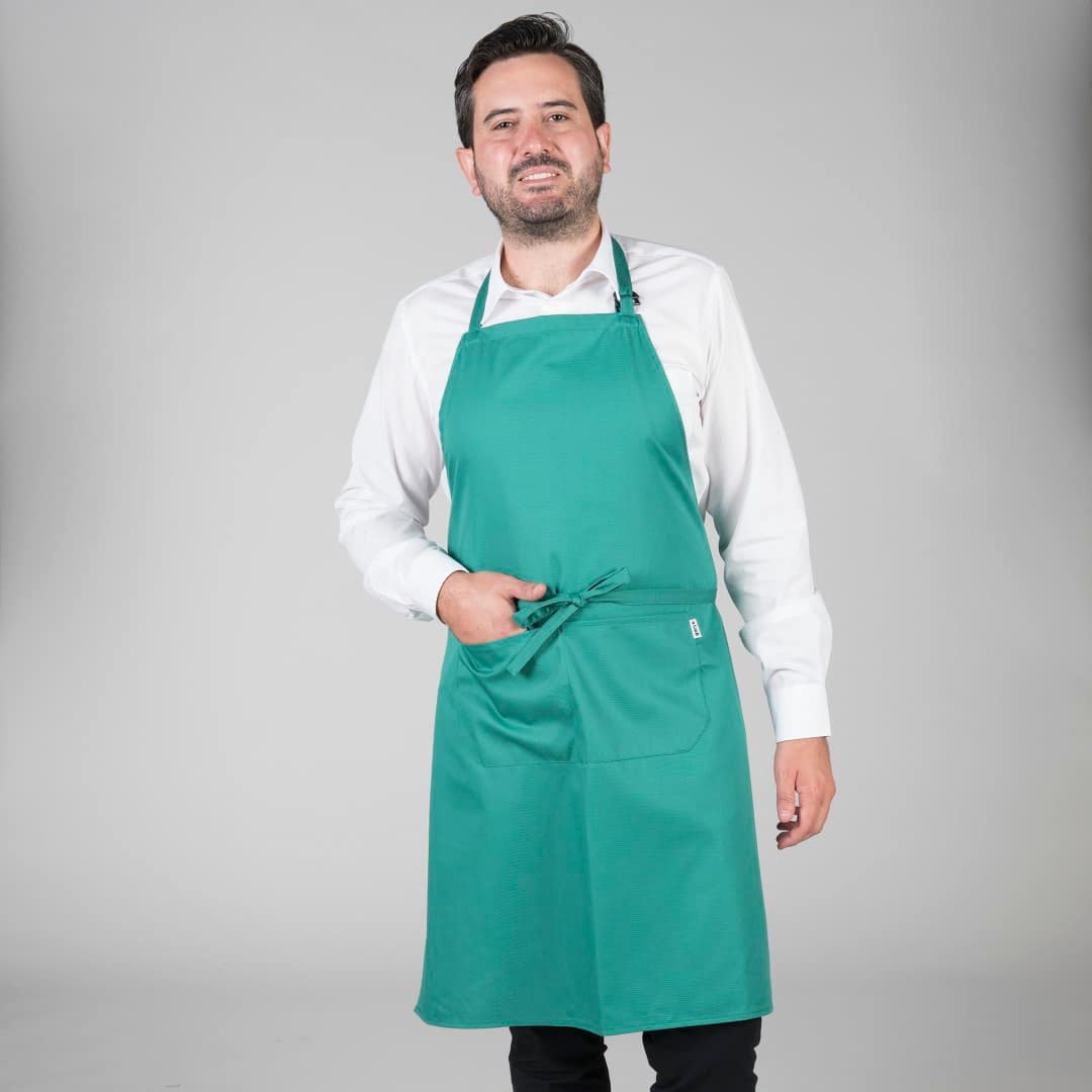 DELANTAL CON PETO Y BOLSILLO 90x75 CM SARGA (116BC0) - Imagen 8