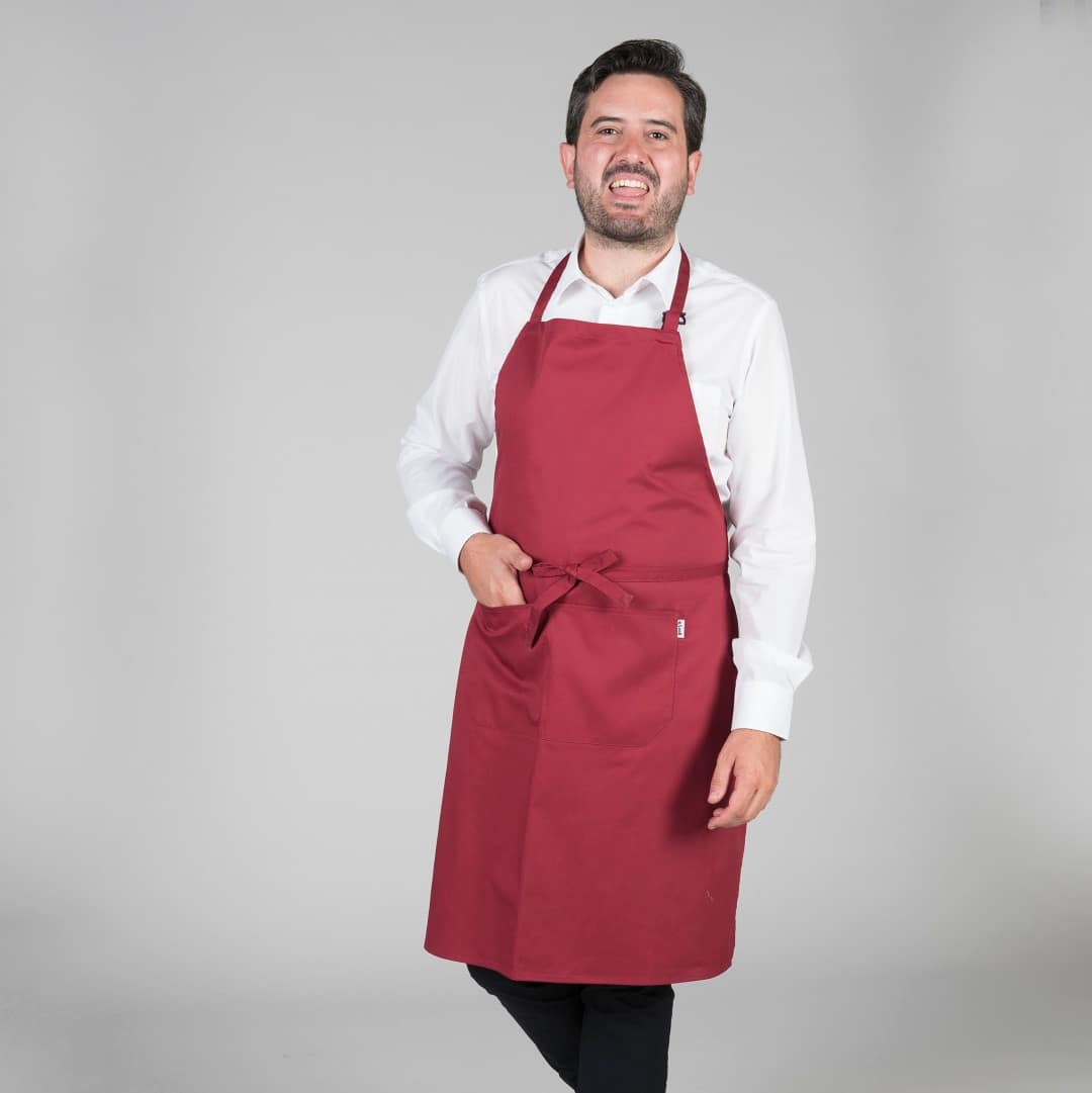 DELANTAL CON PETO Y BOLSILLO 90x75 CM SARGA (116BC0) - Imagen 10