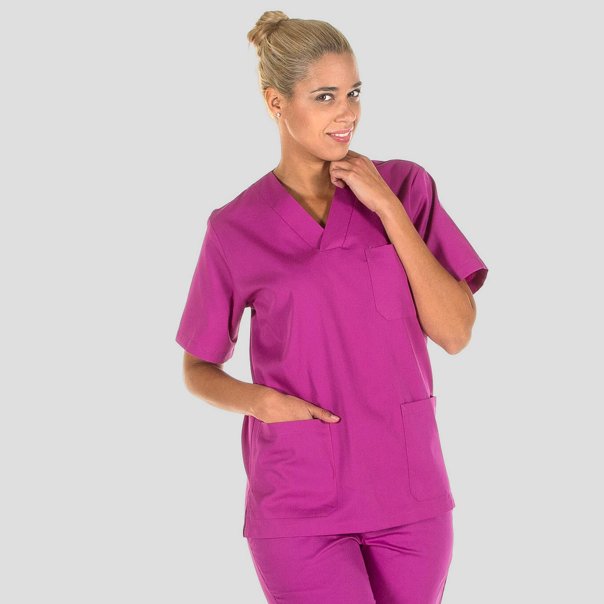 BLUSA SANITARIA UNISEX PICO COLORES (605000) - Imagen 14