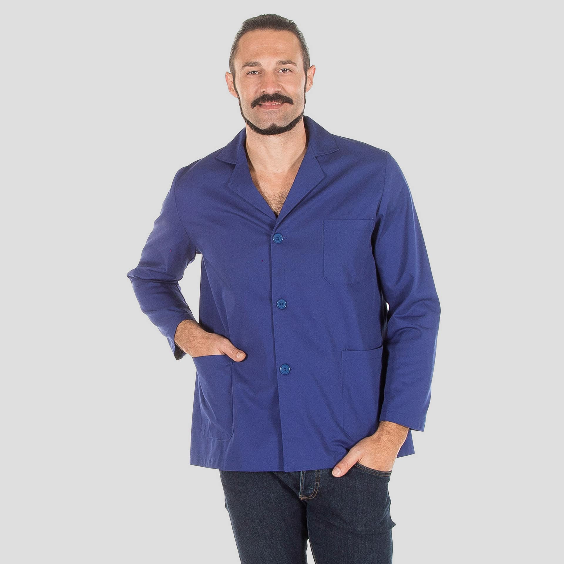 BATA HOMBRE SAHARIANA M/L SARGA COLORES (585000) - Imagen 2