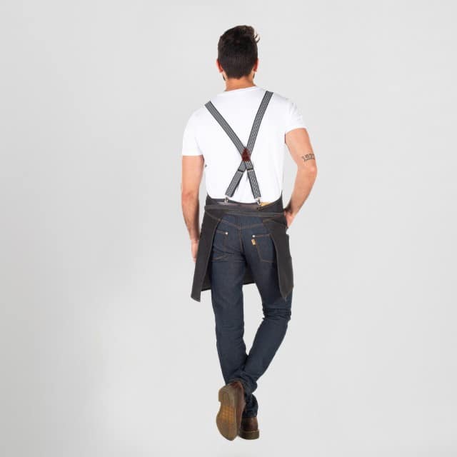 DELANTAL CON PETO TABERNAS 74X80 CM (tirantes aparte ref.3295) (155100) - Imagen 2