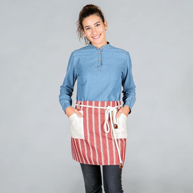 DELANTAL SIN PETO LONETA RAYAS 45X68 CM (157500)