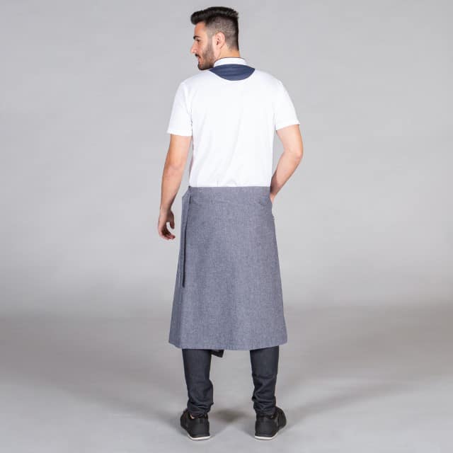 DELANTAL FRANCES CON HEBILLA (157700) - Imagen 2