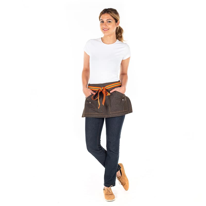 DELANTAL CORTO SAHARA 30X55 CM (Tiras Aparte Ref.3305) (148100) - Imagen 8