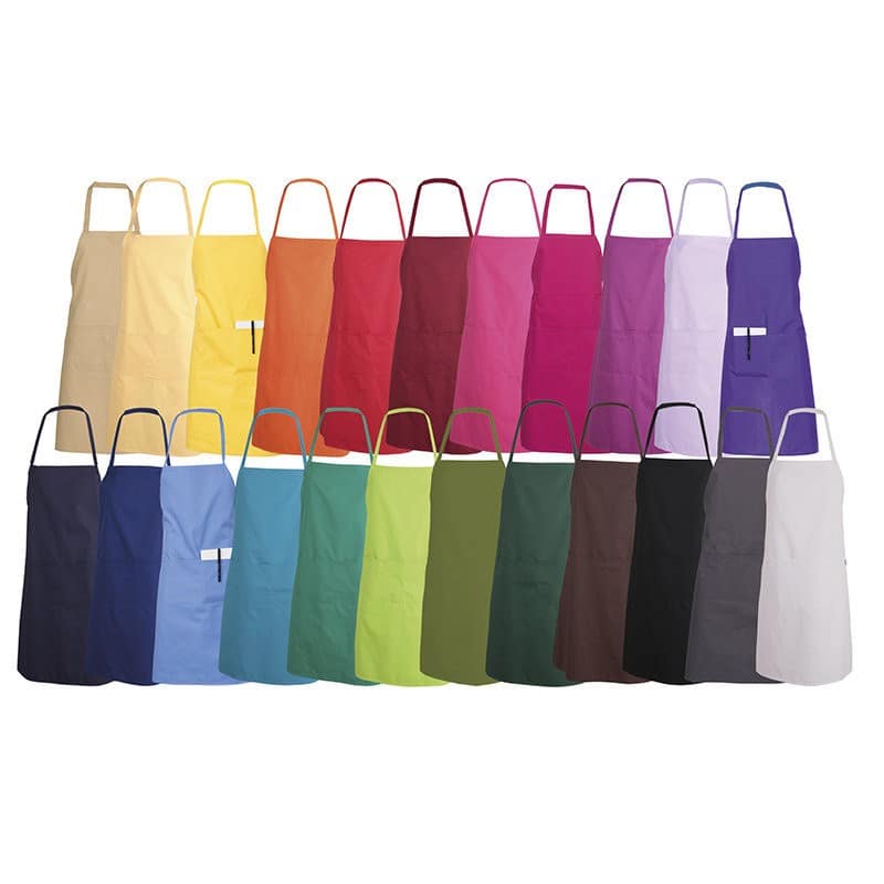 DELANTAL CON PETO Y BOLSILLO 90x75 CM SARGA (116BC0) - Imagen 2