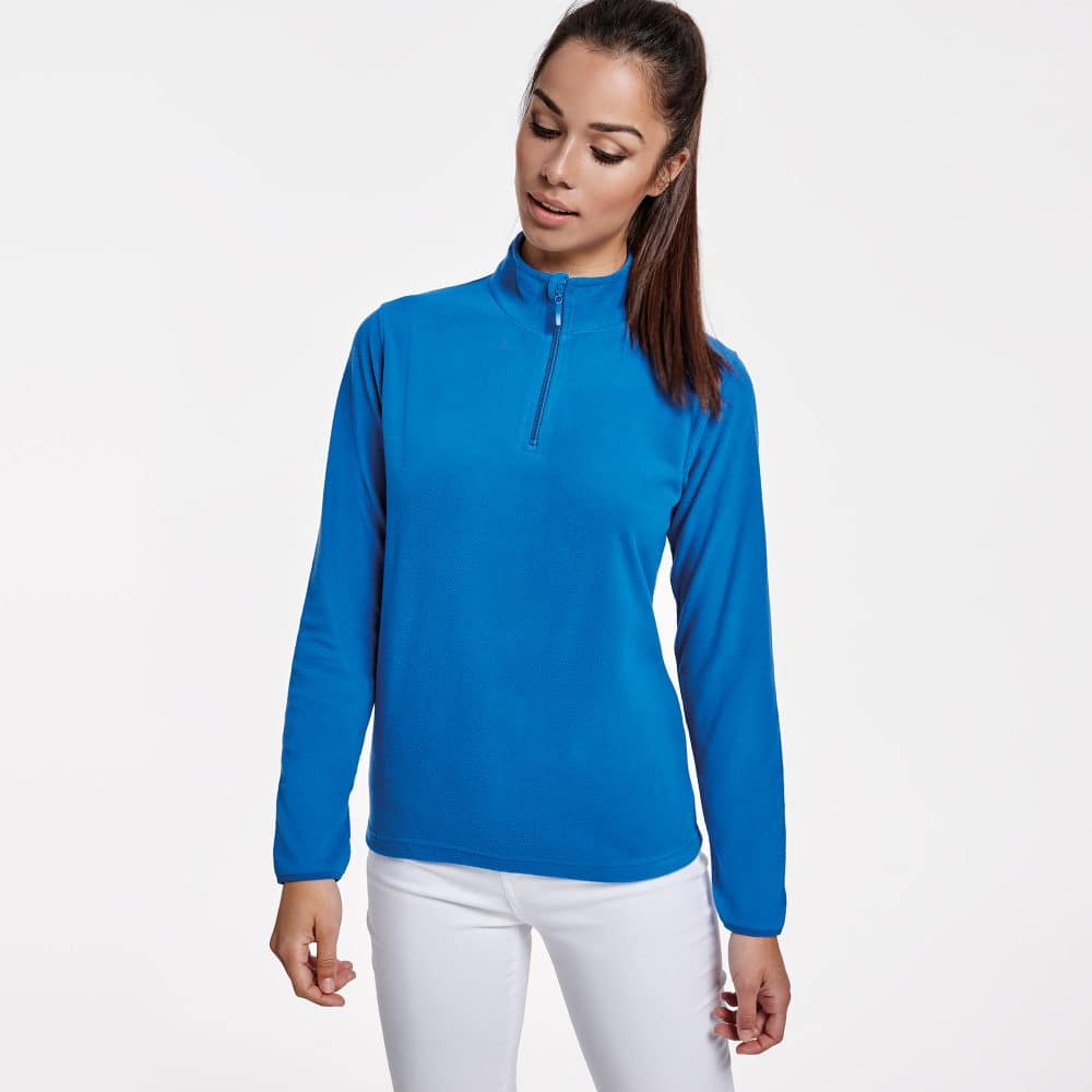 Micropolar mujer media cremallera Himalaya de Roly e1605991474607