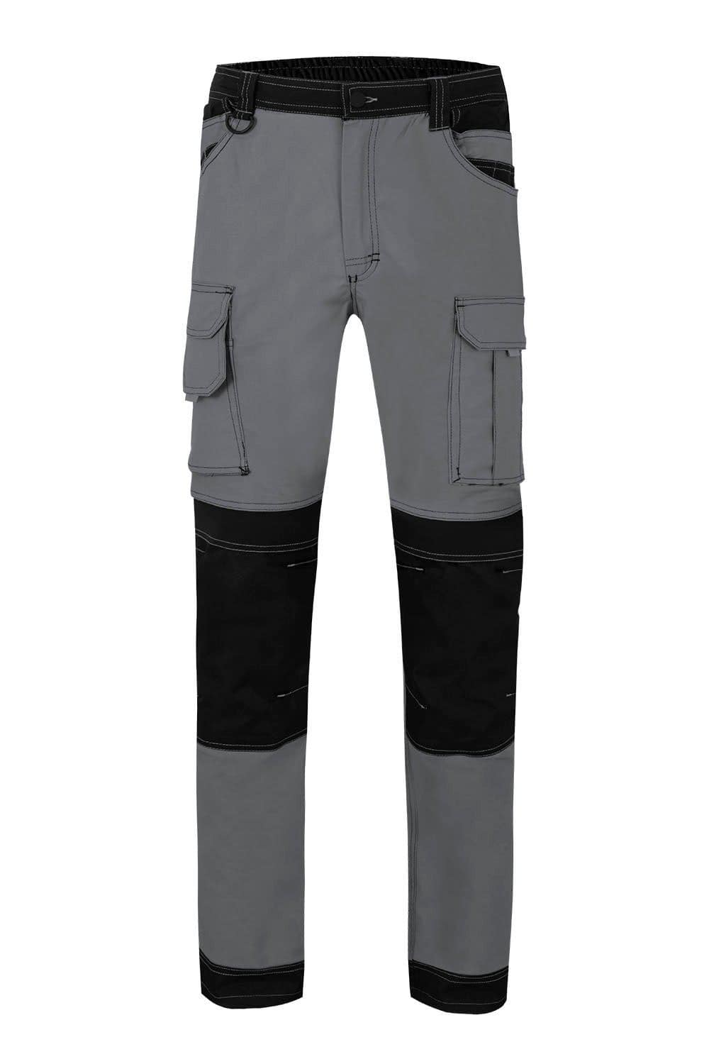 PANTALON CANVAS STRETCH BICOLOR CON BOLSILLOS FLOTANTES 103019S - Imagen 5