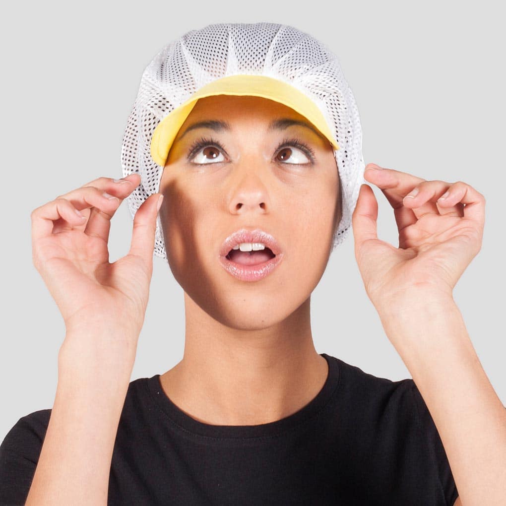 GORRO MUJER REJILLA VISERA COLOR (PAQ. 10 UNID) (415000) - Imagen 2