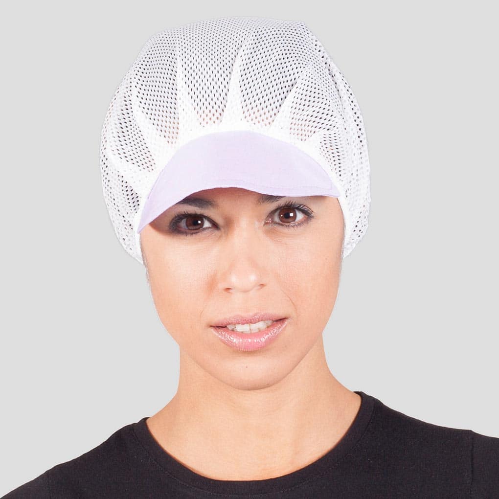 GORRO MUJER REJILLA VISERA COLOR (PAQ. 10 UNID) (415000)