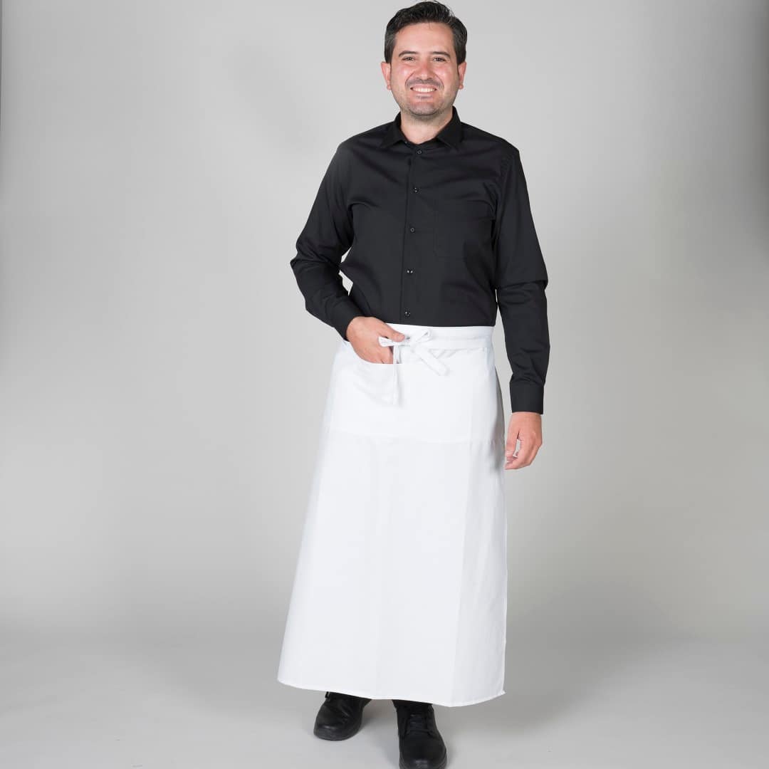 DELANTAL FRANCES CON BOLSILLO 90X75 CM (118B00) - Imagen 2