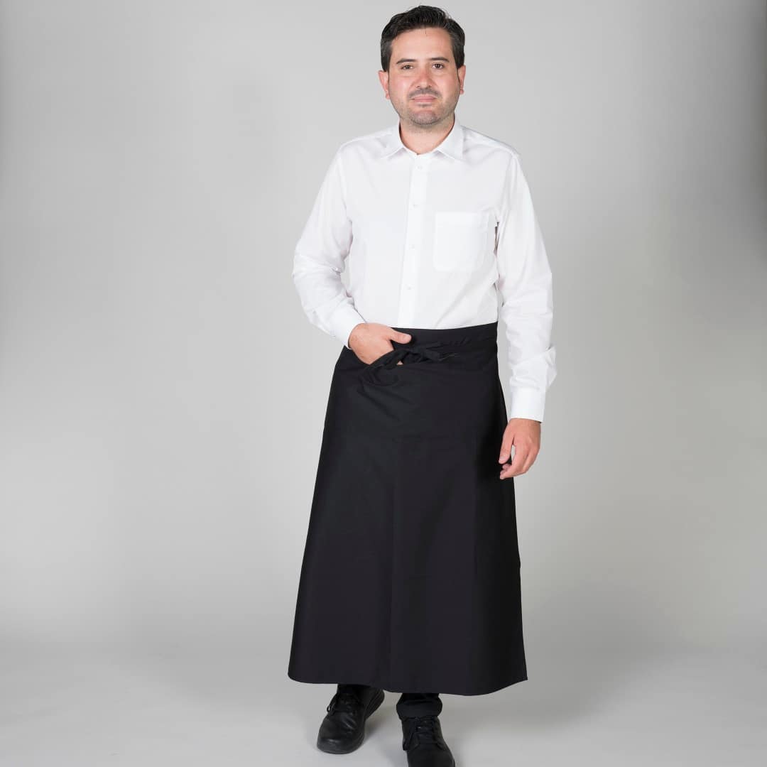 DELANTAL FRANCES CON BOLSILLO 90X75 CM (118B00)