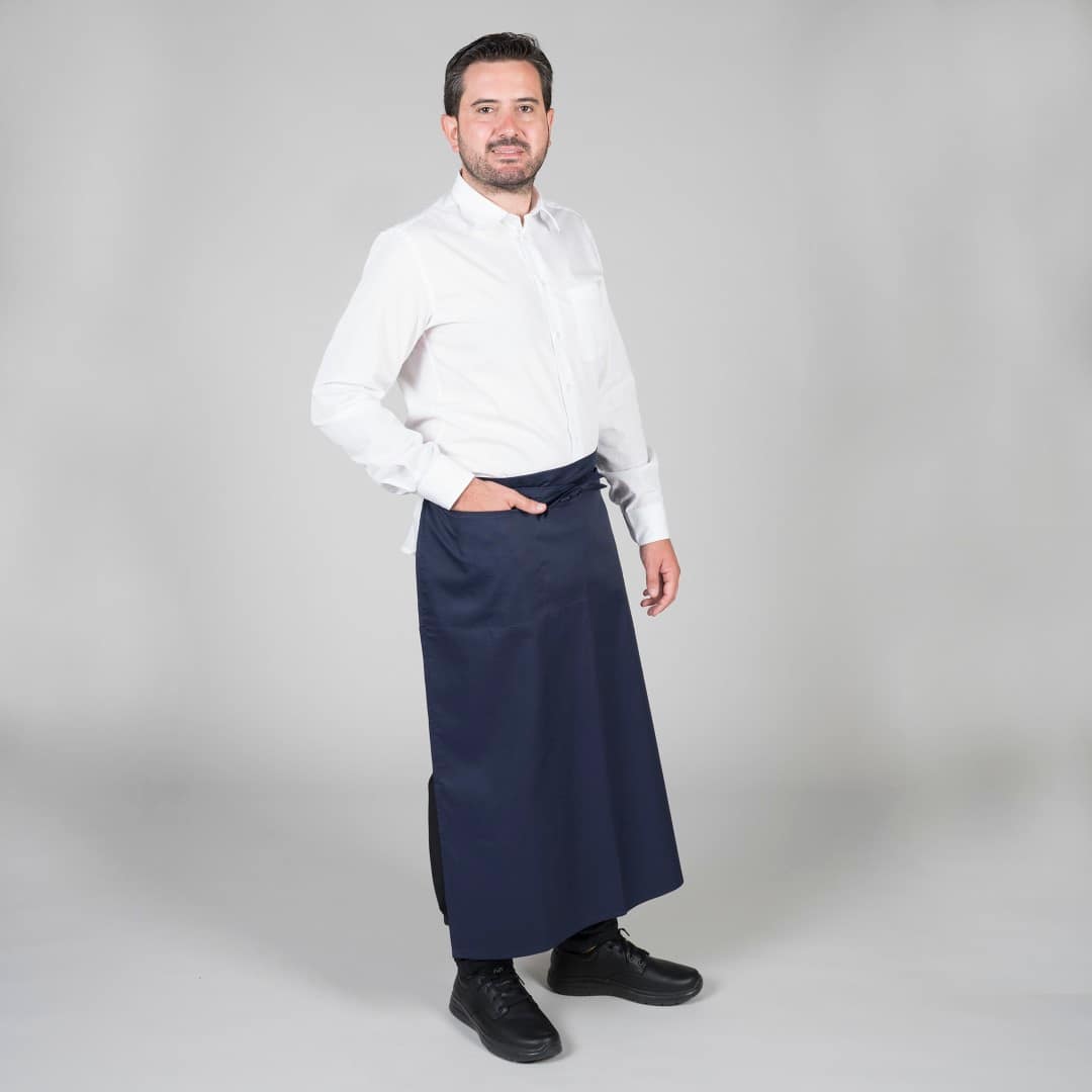 DELANTAL FRANCES CON BOLSILLO 90X75 CM (118B00) - Imagen 4