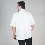 CHAQUETA COCINA UNISEX SARGA BLANCA M/C (911000) - Imagen 2