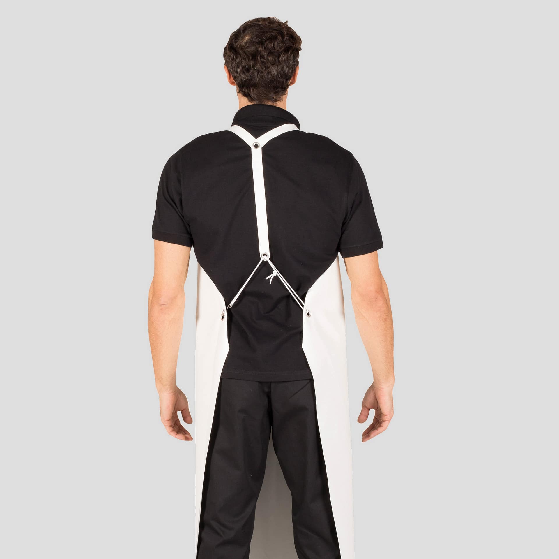 DELANTAL CON PETO POLIURETANO ANDREW 115X90 CM (126400) - Imagen 2