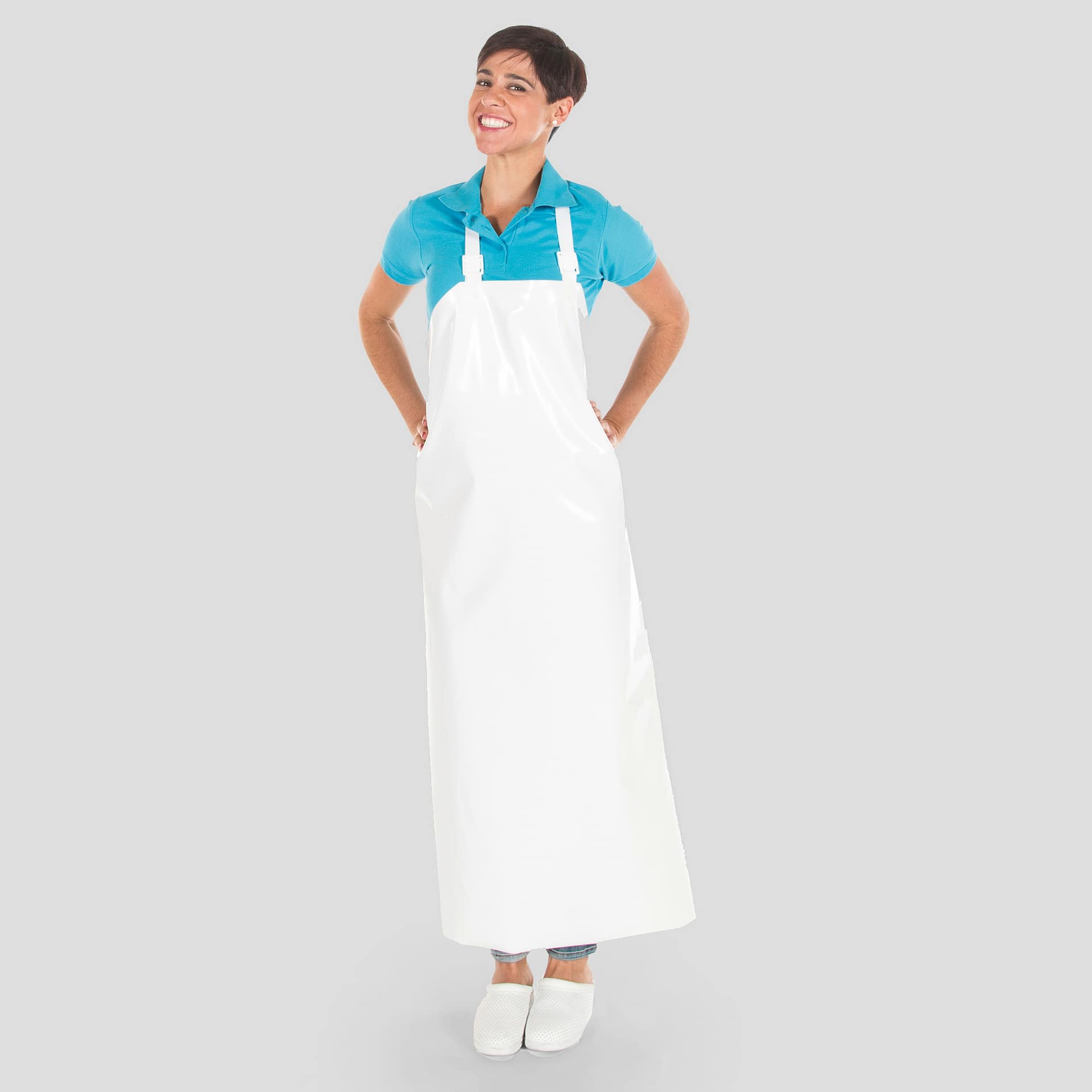 DELANTAL CON PETO POLIURETANO ANDREW 115X90 CM (126400) - Imagen 3