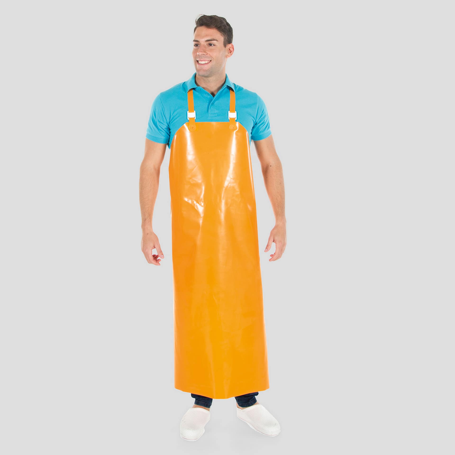 DELANTAL CON PETO POLIURETANO ANDREW 115X90 CM (126400) - Imagen 7