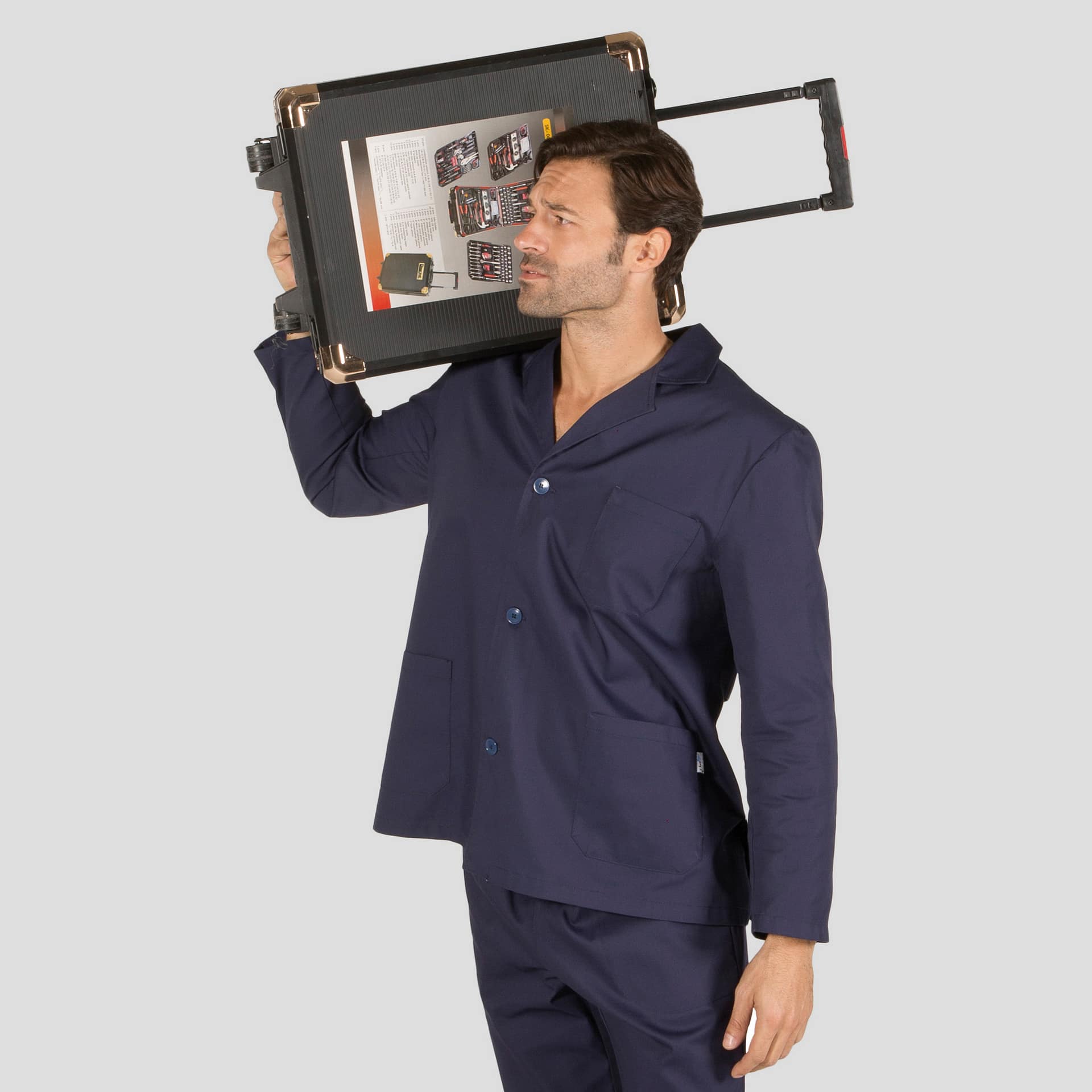 BATA HOMBRE SAHARIANA M/L SARGA COLORES (585000) - Imagen 3