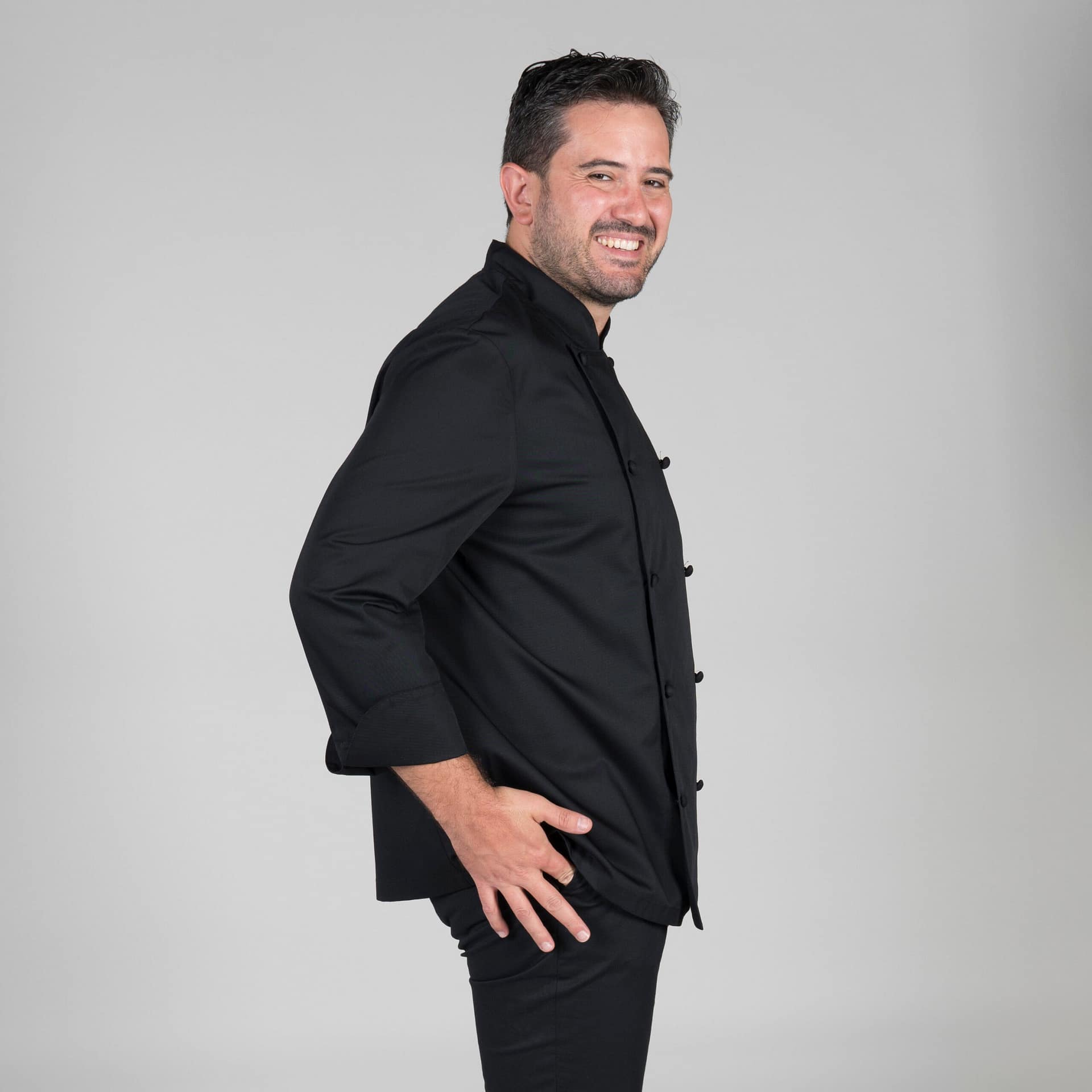 CHAQUETA COCINA UNISEX FLORENCIA M/L (906100) - Imagen 2