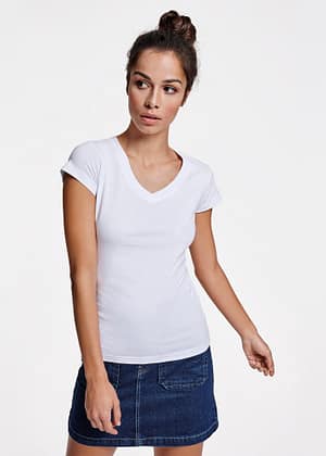 Camiseta Victoria mujer de algodon e1603397683925