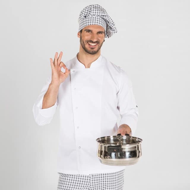 CHAQUETA COCINA UNISEX ORTIZ (945200)