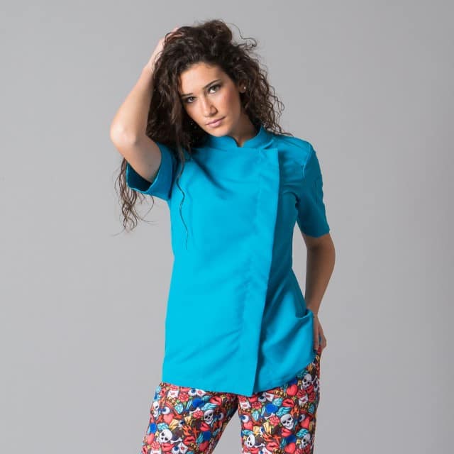 CHAQUETA COCINA MUJER PAZ M/C (948600) - Imagen 3