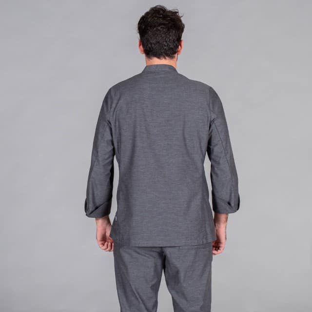 CHAQUETA COCINA UNISEX SILVA (949200) - Imagen 2