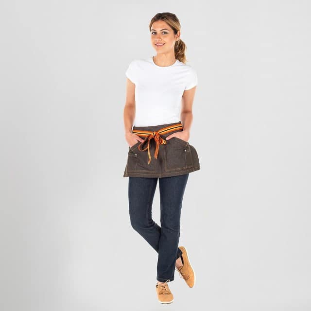 DELANTAL CORTO SAHARA 30X55 CM (tiras aparte ref.3305) (148100) - Imagen 3