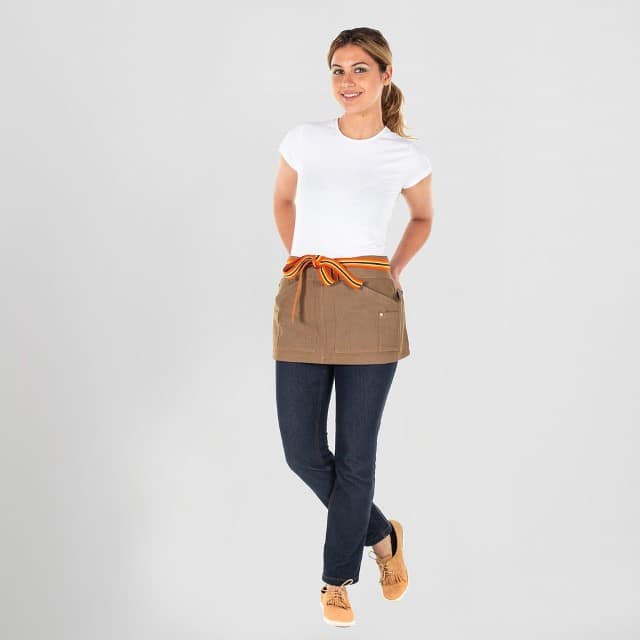 DELANTAL CORTO SAHARA 30X55 CM (tiras aparte ref.3305) (148100) - Imagen 4