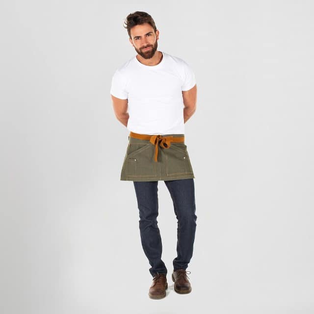 DELANTAL CORTO SAHARA 30X55 CM (tiras aparte ref.3305) (148100) - Imagen 5