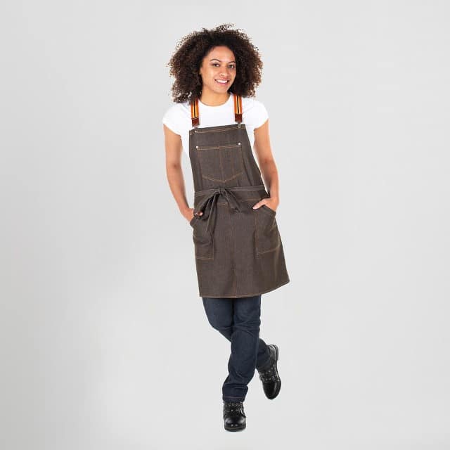 DELANTAL CON PETO TABERNAS 74X80 CM (tirantes aparte ref.3295) (155100) - Imagen 3