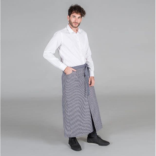 DELANTAL FRANCES LONETA RAYAS 91X108 CM (158500)