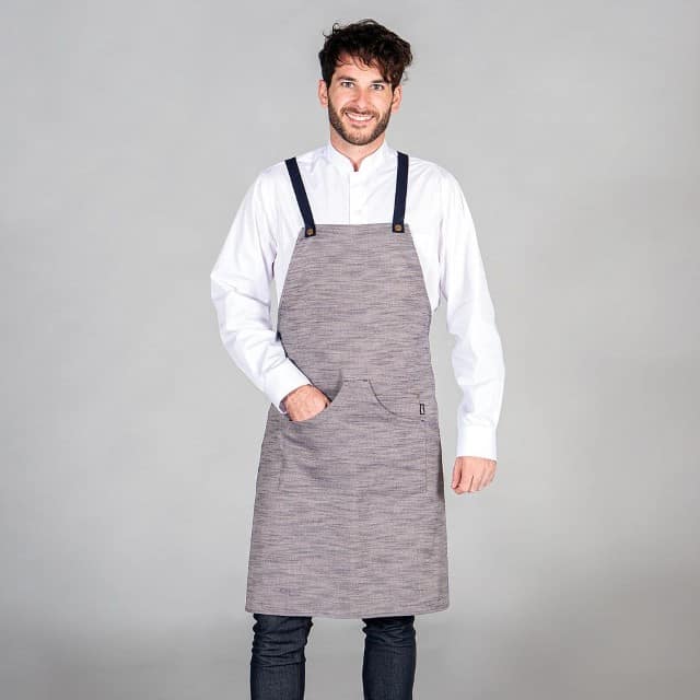 DELANTAL CON PETO SARGA RUSTICA 87X74 CM (158700) - Imagen 3