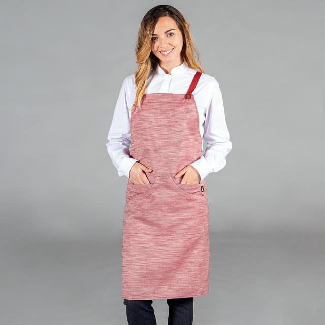 DELANTAL CON PETO SARGA RUSTICA 87X74 CM (158700)