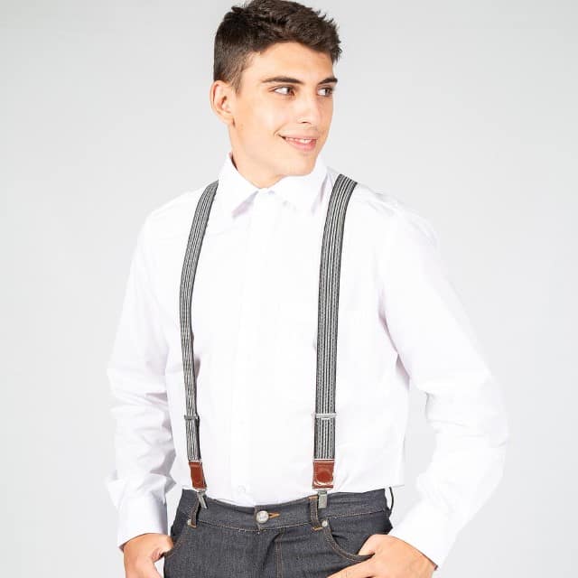 TIRANTE 30MM ELASTICO UNISEX (4 PINZAS) (329400)