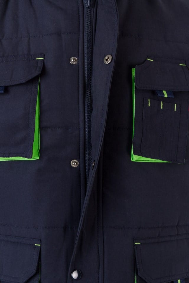 CHALECO ACOLCHADO BICOLOR MULTIBOLSILLOS (Serie 205902) - Imagen 4