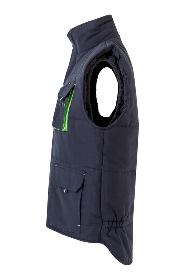 CHALECO ACOLCHADO BICOLOR MULTIBOLSILLOS (Serie 205902) - Imagen 3