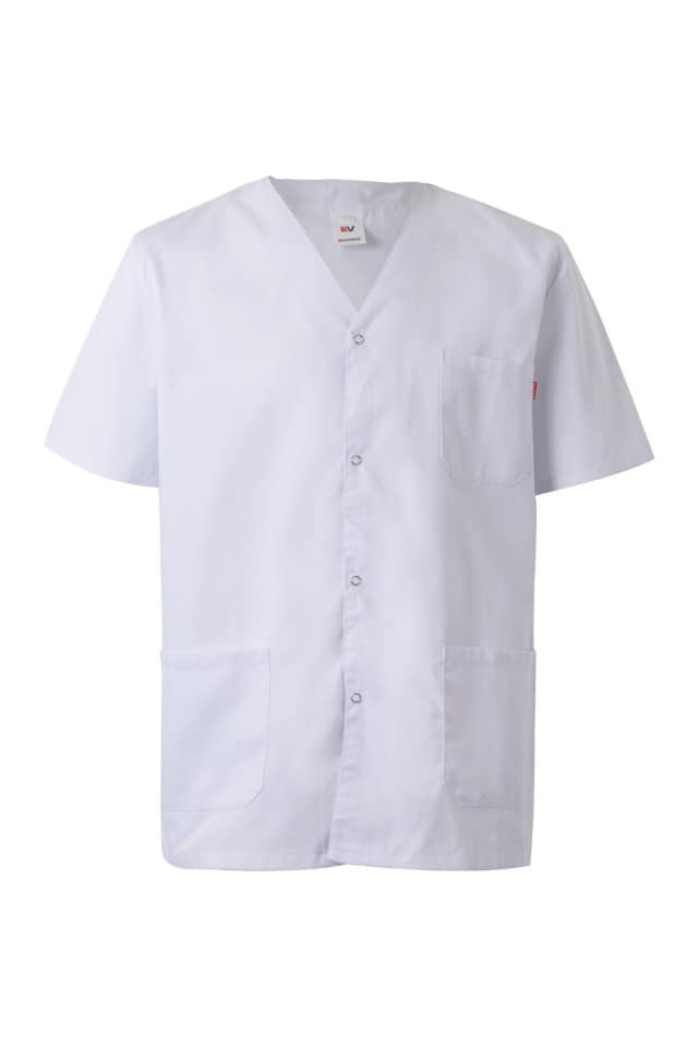 CASACA PIJAMA CON AUTOMÁTICOS MANGA CORTA (Serie 535201)