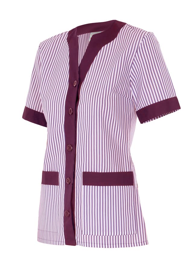 BATA A RAYAS MANGA CORTA MUJER (Serie 579) - Imagen 3