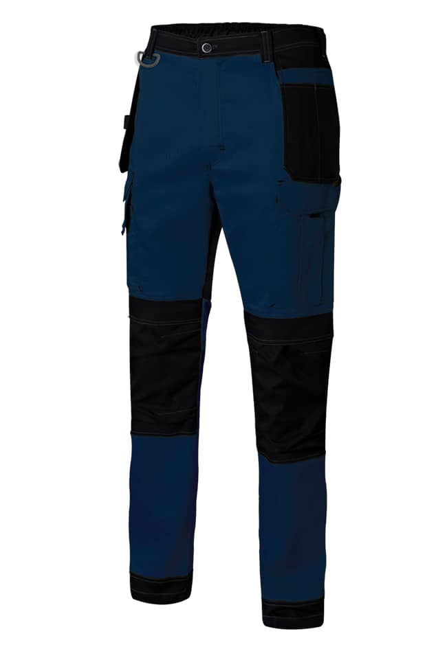 PANTALON CANVAS STRETCH BICOLOR CON BOLSILLOS FLOTANTES 103019S - Imagen 3