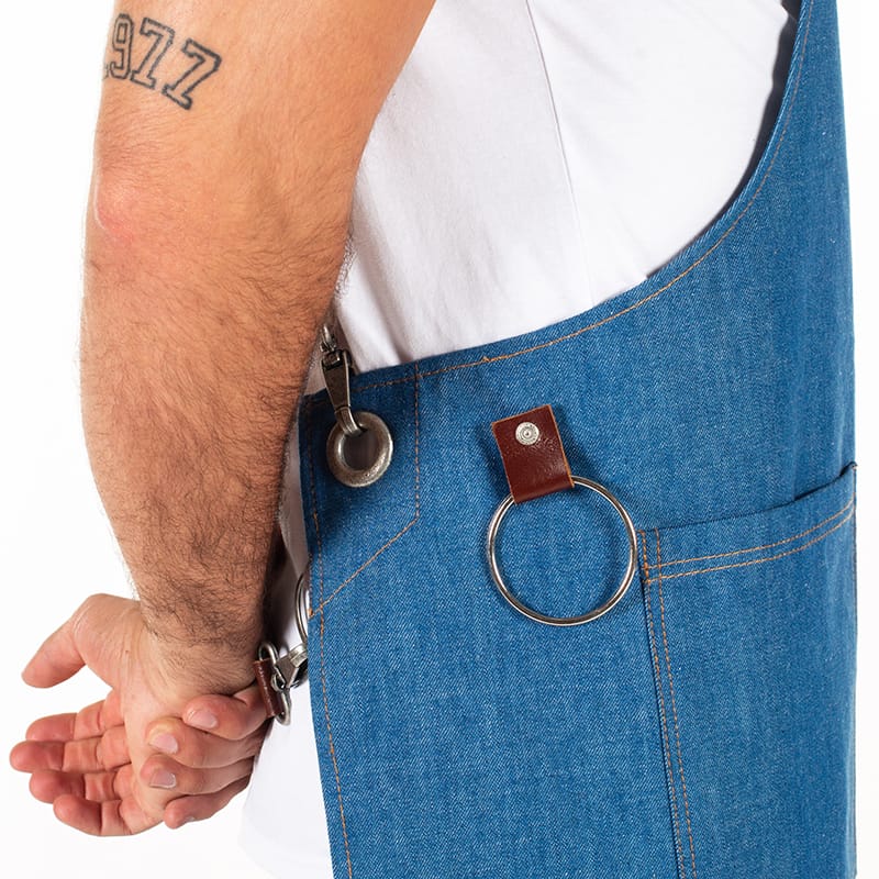 DELANTAL CON PETO COLORADO 75X80 CM (155600) - Imagen 5