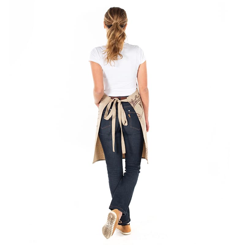 DELANTAL CON PETO SIRIO 78X66 CM (155800) - Imagen 2